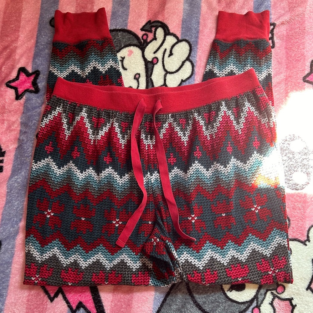 christmas style pj pants